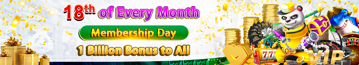 18th of Every Month - Membership Day
